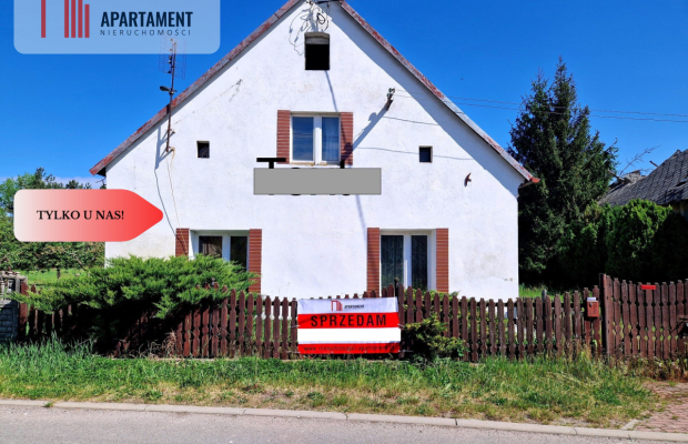 Dom na działce 3500m2 ze stodołą i budynkiem gosp.