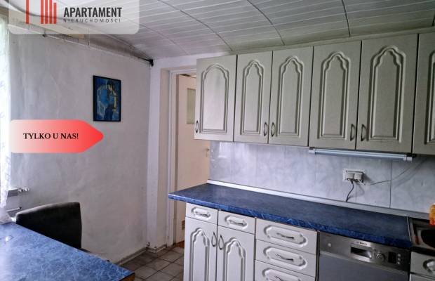 Dom na działce 3500m2 ze stodołą i budynkiem gosp.