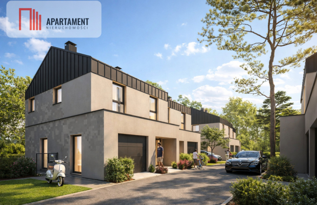 Domy w cichej i spokojnej okolicy