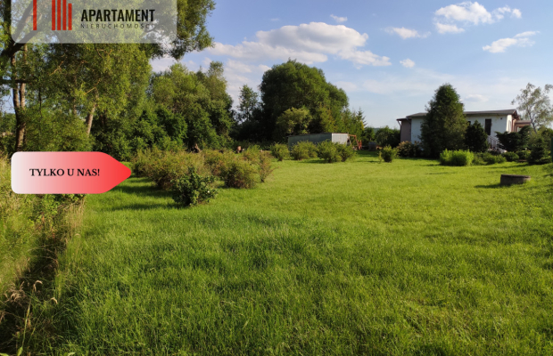 TYLKO U NAS ! Duża działka w dobrej okolicy.
