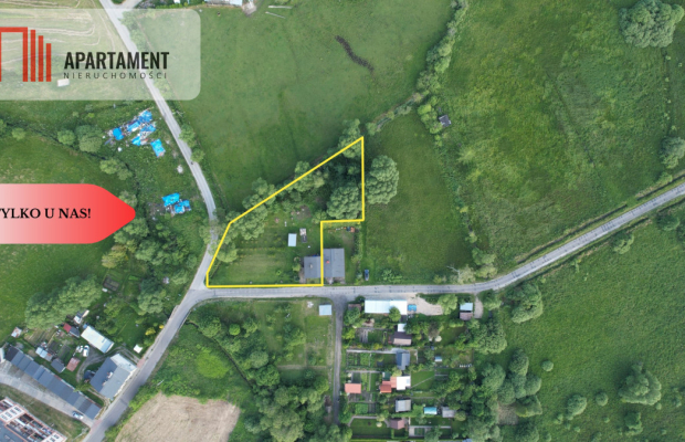 TYLKO U NAS ! Duża działka w dobrej okolicy.