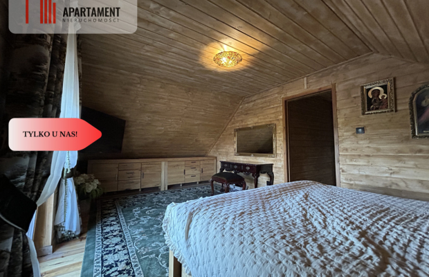 Dom ze ścianą lasu - gotowy do wprowadzenia