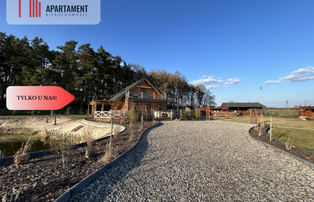 Dom ze ścianą lasu - gotowy do wprowadzenia