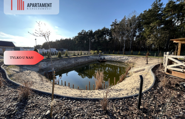 Dom ze ścianą lasu - gotowy do wprowadzenia