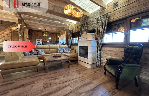 Dom ze ścianą lasu - gotowy do wprowadzenia