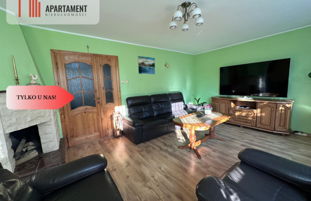 Tylko u nas! Przestronny dom+działka rekreacyjna.