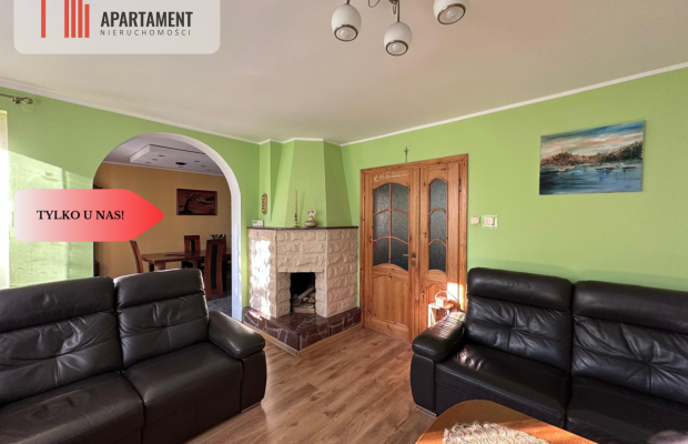 Tylko u nas! Przestronny dom+działka rekreacyjna.