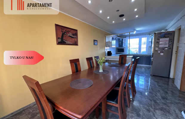 Tylko u nas! Przestronny dom+działka rekreacyjna.