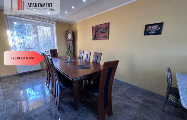 Tylko u nas! Przestronny dom+działka rekreacyjna.