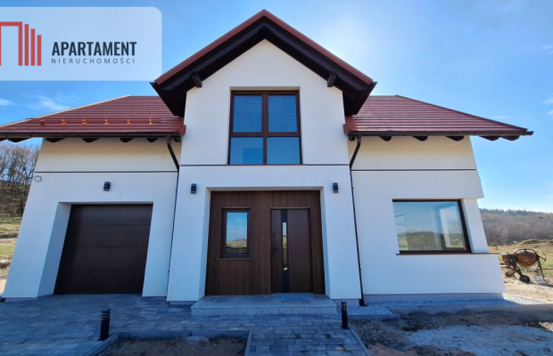 Nowoczesny i energooszczędny dom pod Wałbrzychem