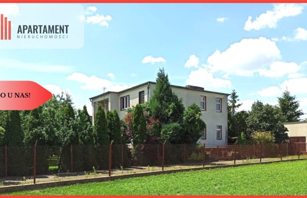 Wolice dom z dwoma niezależnymi  mieszkaniami