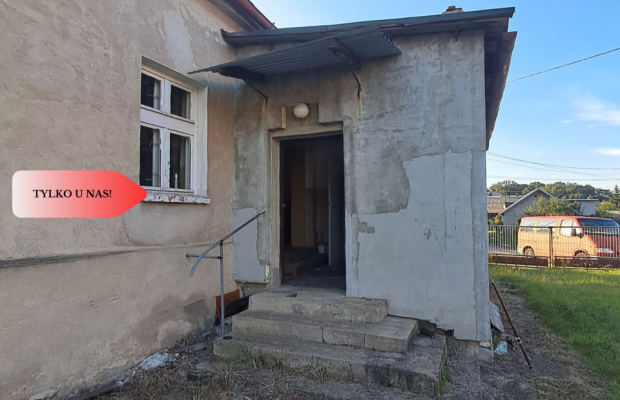 Dom z potencjałem na dużej działce!