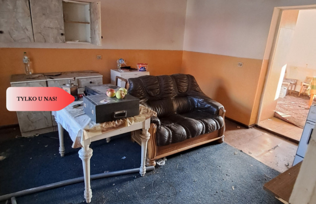 Dom z potencjałem na dużej działce!