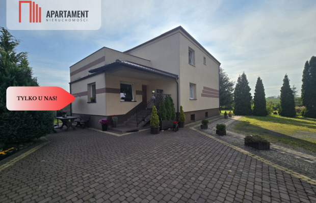 Przestronny dom z dużym ogrodem i własnym stawem