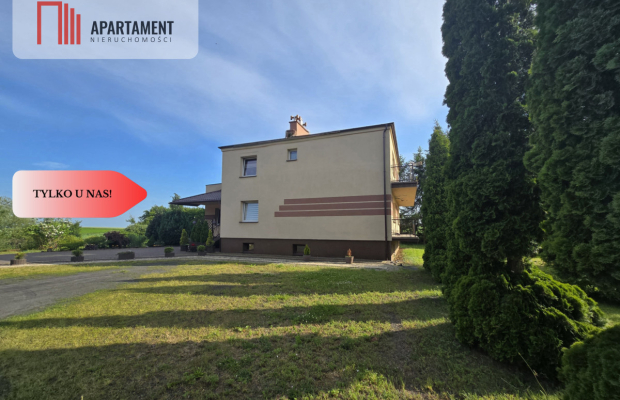 Przestronny dom z dużym ogrodem i własnym stawem