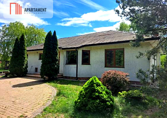 Dom w otoczeniu lasu z dużą działką