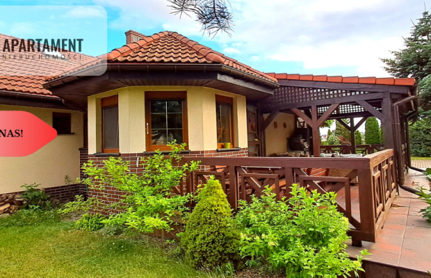 Piękny dom w pobliżu jeziora Skorzęcin