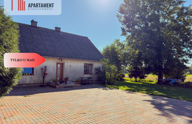 Tylko u nas! Dom 85m² Wieldządz garaż ogród jez.
