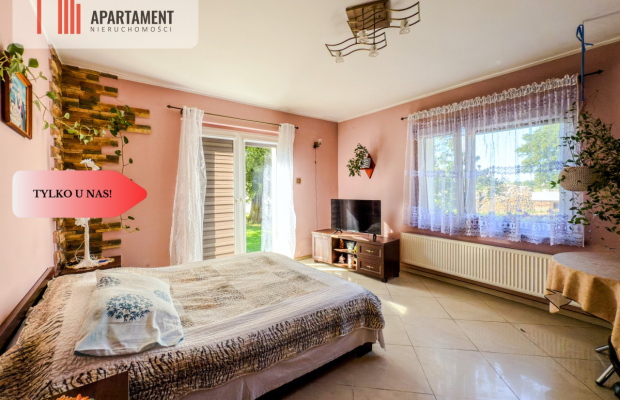 Tylko u nas! Dom 85m² Wieldządz garaż ogród jez.