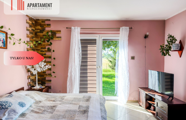 Tylko u nas! Dom 85m² Wieldządz garaż ogród jez.