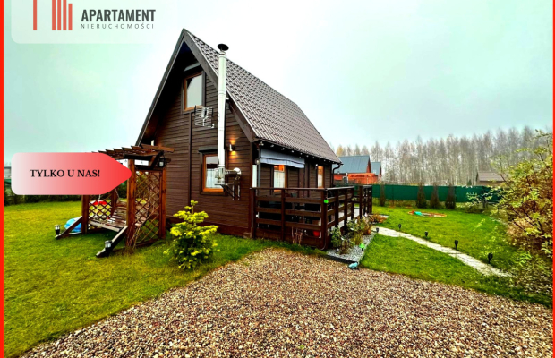 Tylko u Nas! Kaszuby – domek 100 m od jeziora