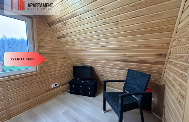 Tylko u Nas! Kaszuby – domek 100 m od jeziora