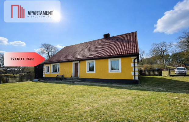 Siedlisko w sąsiedztwie jeziora i lasu