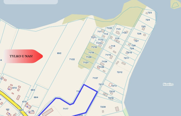 Siedlisko w sąsiedztwie jeziora i lasu