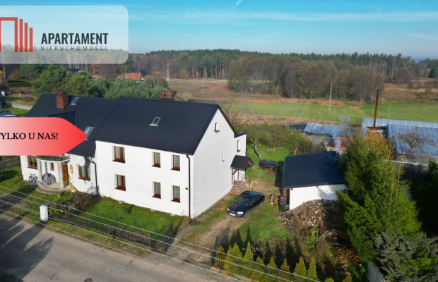 Tylko u nas! Dom dwa mieszkania, blisko lasu