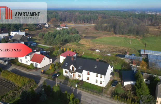 Tylko u nas! Dom dwa mieszkania, blisko lasu