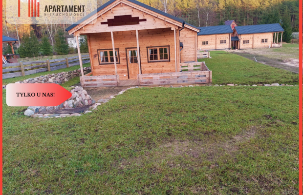 TYLKO U NAS!!! DOMEK OTOCZONY BORAMI TUCHOLSKIMI
