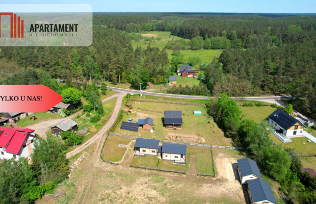 TYLKO U NAS!!! DOMEK OTOCZONY BORAMI TUCHOLSKIMI