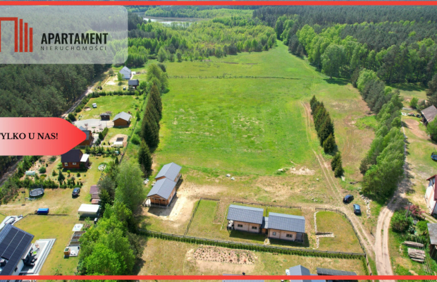 TYLKO U NAS!!! DOMEK OTOCZONY BORAMI TUCHOLSKIMI