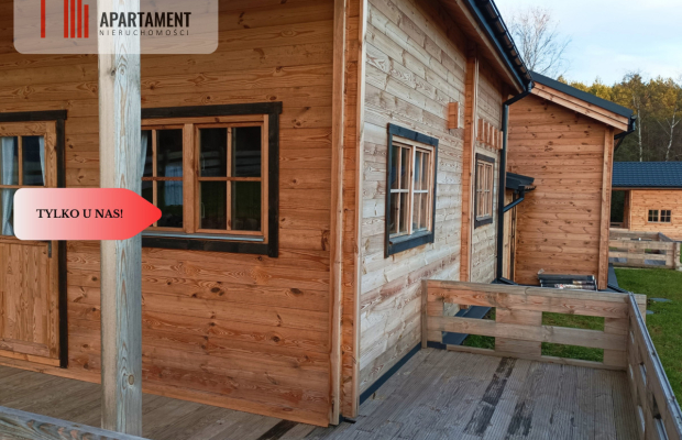 TYLKO U NAS!!! DOMEK OTOCZONY BORAMI TUCHOLSKIMI