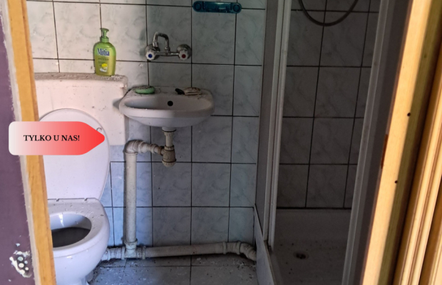 Dom na wsi do własnej aranżacji na dużej działce.