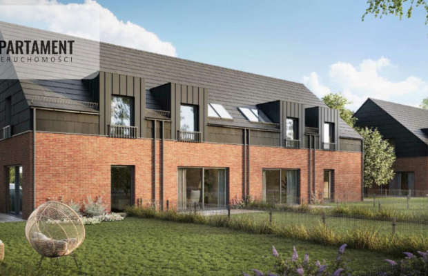 Ostatni skrajny segment z dużym ogrodem