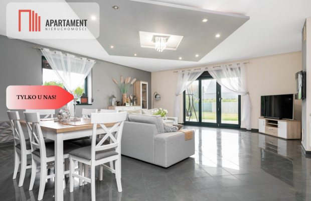 Dom wolnostojący na zadbanej działce!