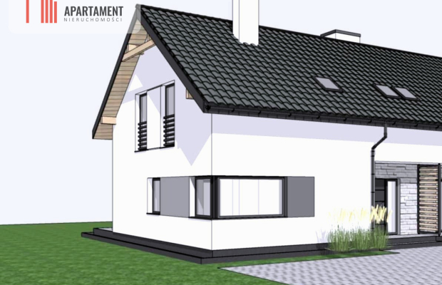 Komfortowy dom typu półbliźniak