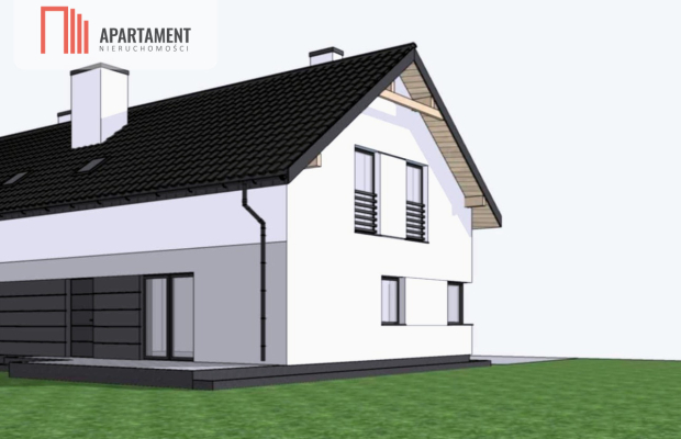 Komfortowy dom typu półbliźniak