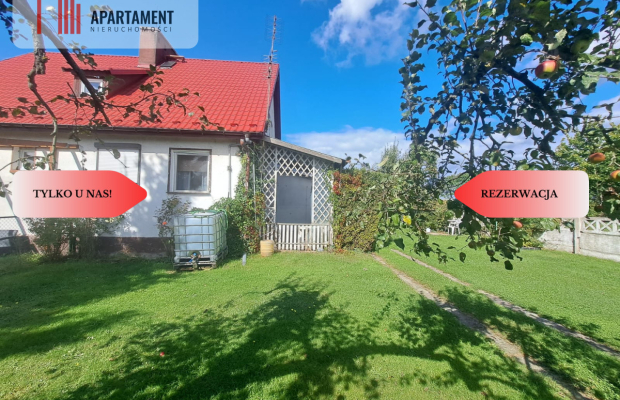 Dom z dużą działką/garaż/REZERWACJA