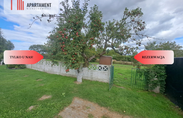 Dom z dużą działką/garaż/REZERWACJA