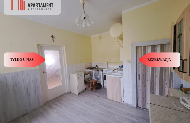 Dom z dużą działką/garaż/REZERWACJA