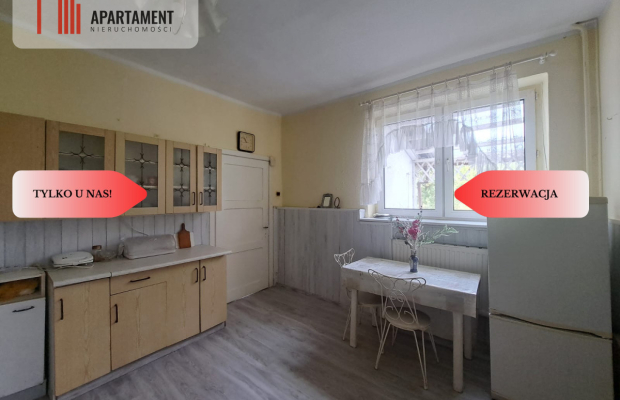 Dom z dużą działką/garaż/REZERWACJA