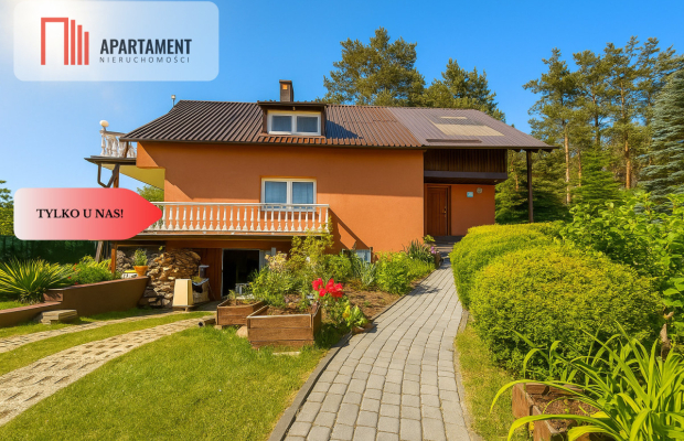 Klimatyczny dom nad jeziorem, Bory Tucholskie