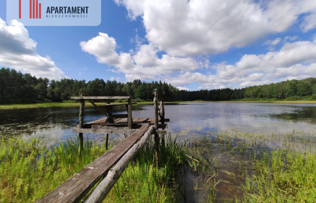 Dom z jeziorem w cichej i spokojnej okolicy!