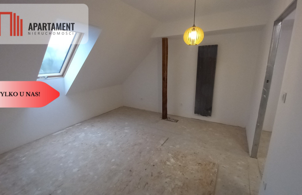 Dom w stanie deweloperskim z użytkowym poddaszem !