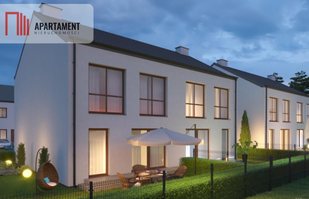 Kameralne osiedle – 8 domów z ogródkami i 2 m.p.