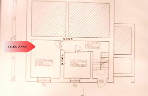 Dom 5 p działka 2400 mkw ze stawem blisko Czersk