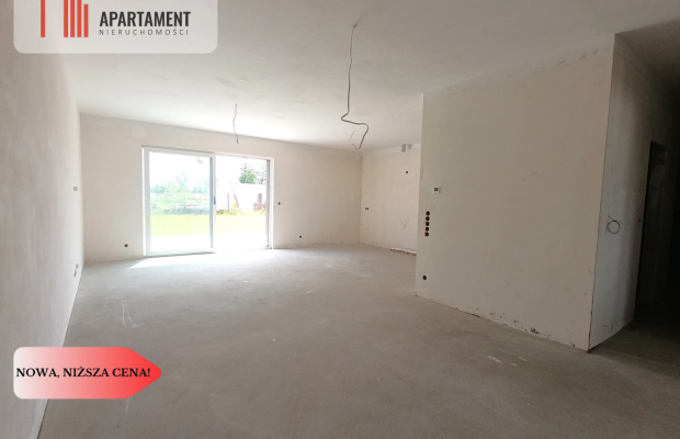 PARTEROWY dom w otoczeniu JEZIOR | garaż | taras