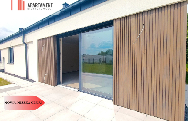 PARTEROWY dom w otoczeniu JEZIOR | garaż | taras